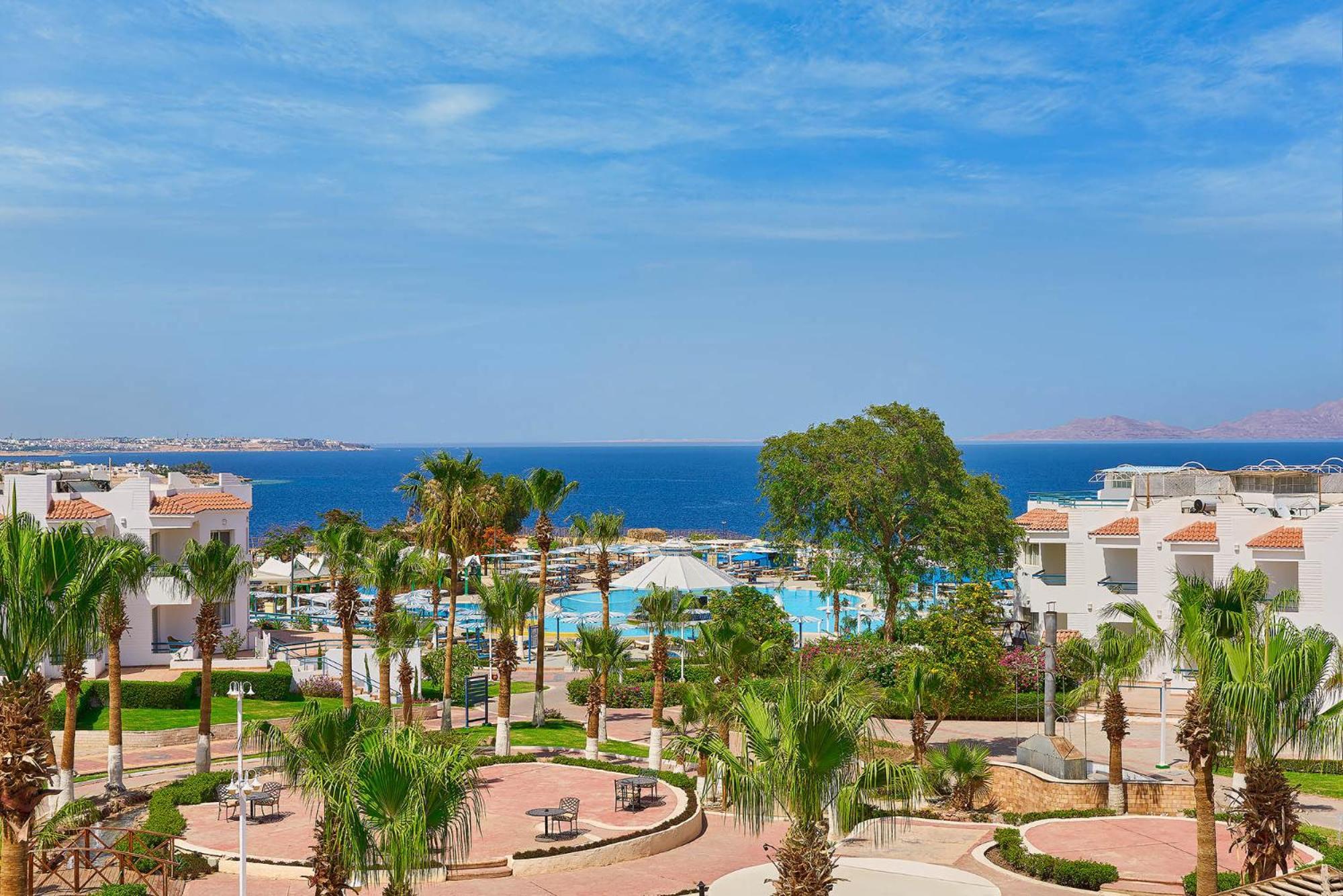 منتجع دريمز بيتش شرم الشيخ المظهر الخارجي الصورة A view of the resort