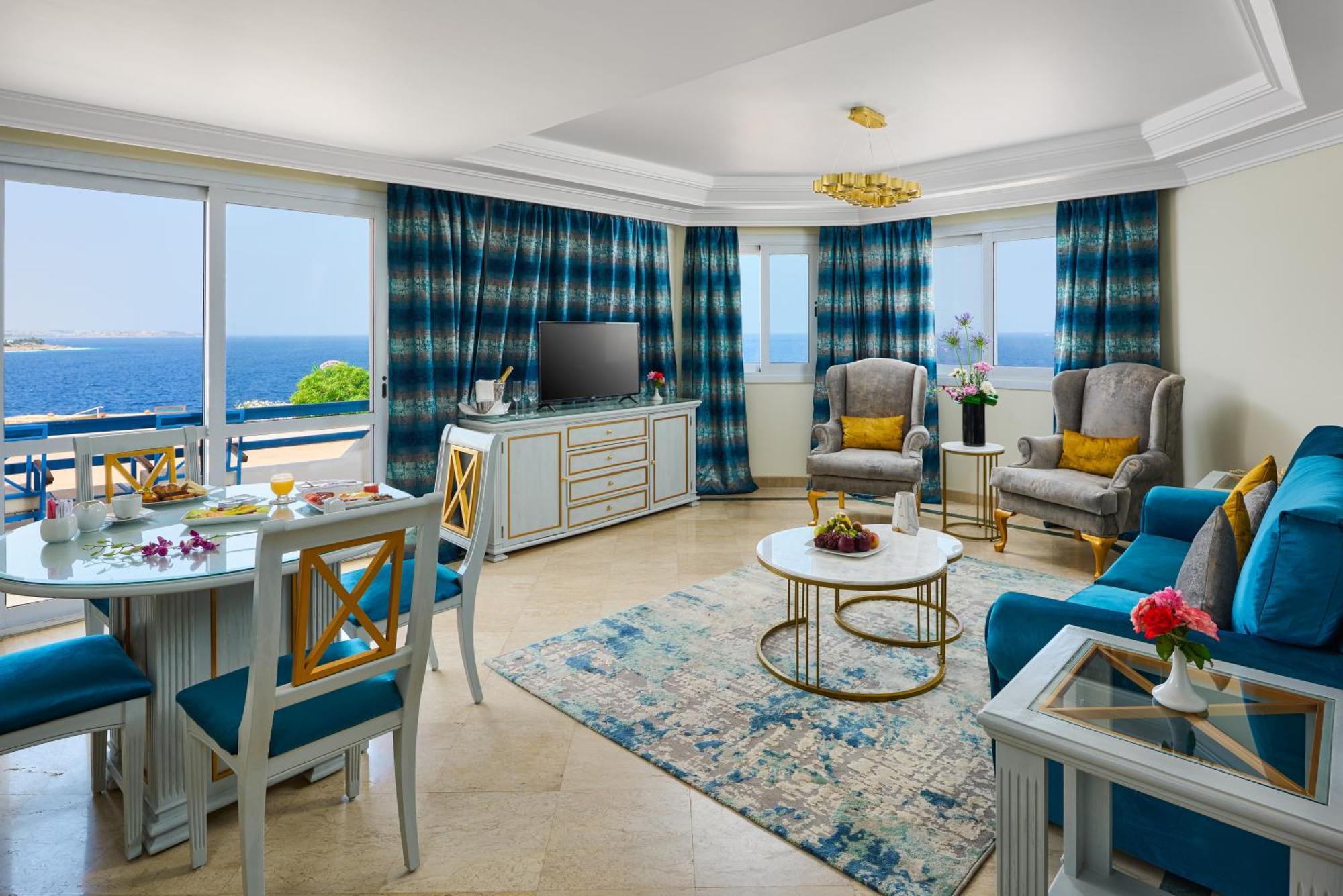 منتجع دريمز بيتش شرم الشيخ المظهر الخارجي الصورة Suite at the Hilton Sharm El Sheikh