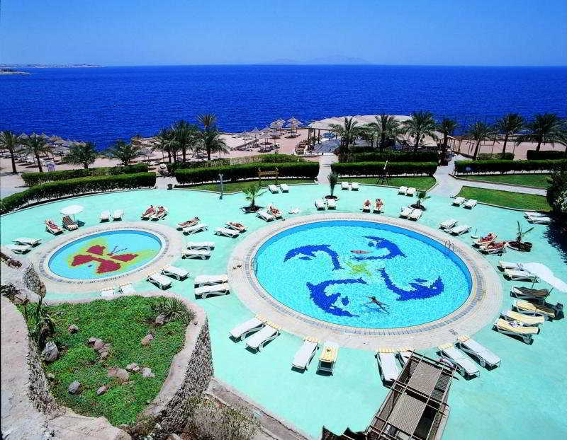 منتجع دريمز بيتش شرم الشيخ المظهر الخارجي الصورة The pool at the Hilton Sharm El Sheikh